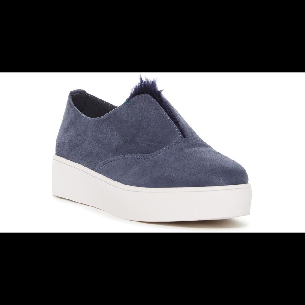 Catherine Malandrino blue suede shoes size 10 - Picture 6 of 6